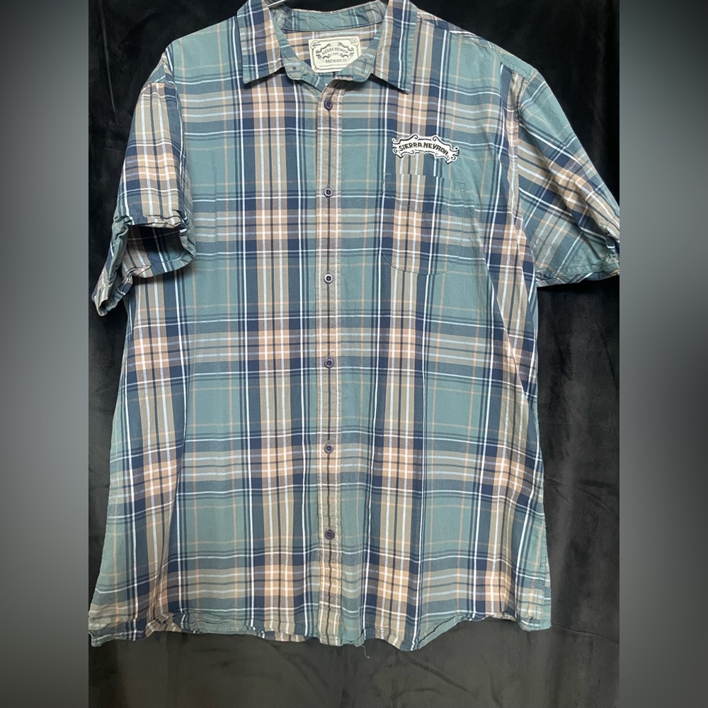 Sierra Nevada Brewing Co Short Sleeve Button Down